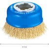 Bosch Professional 1 x Wavy Cup Brush Clean (for Metal,