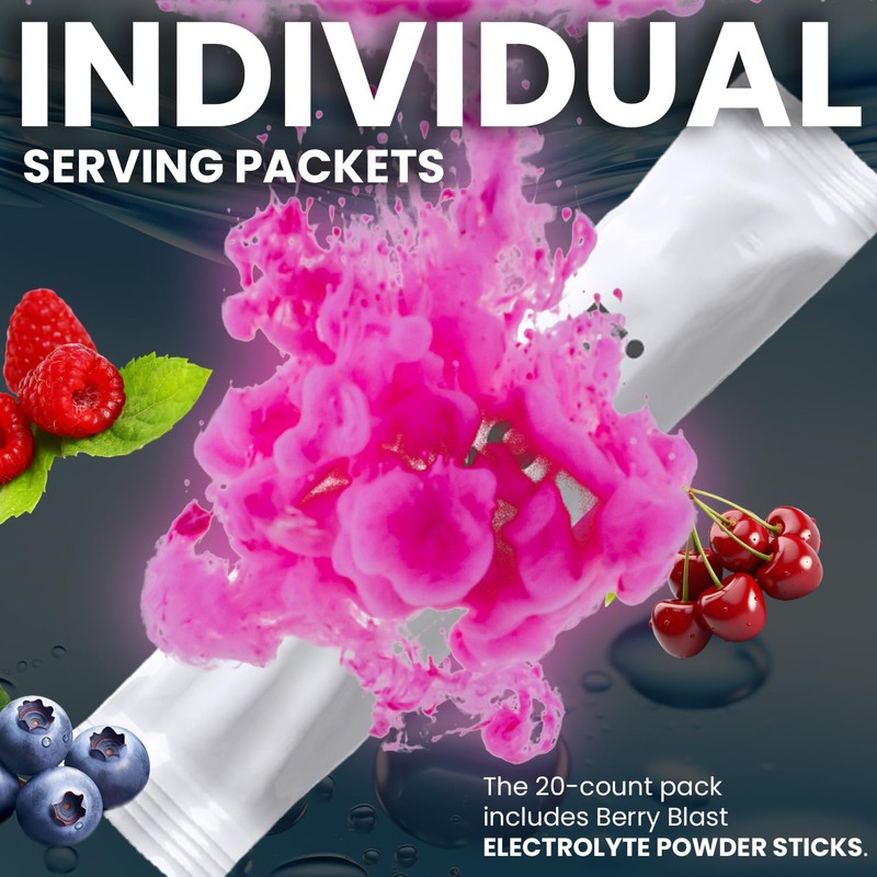 Vital Rise® Hydrate! - Berry Blast - Hydration Powder Packets