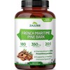 Zazzee Extra Strength French Maritime Pine Bark Extract 20:1, 350