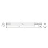Anex ACHX-8015 Single Head Hex Wrench Color Bit, Side Length