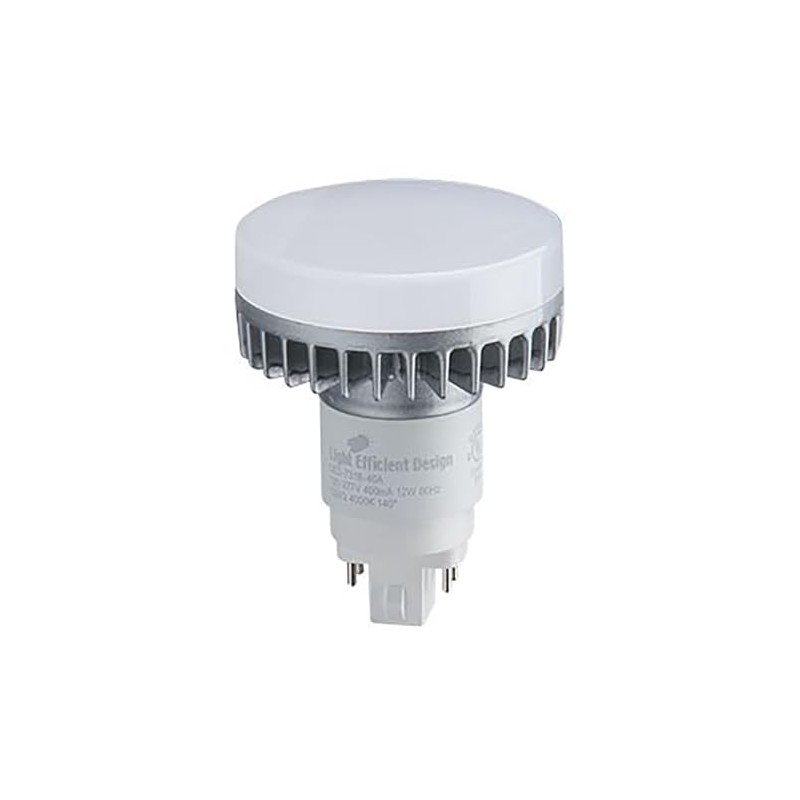 Light Efficient Design 07350 - LED-7318-27A LED 4 Pin Base