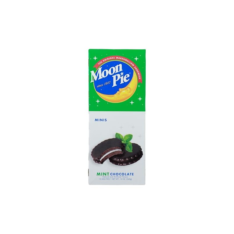 Mint Chocolate Moon Pie Minis