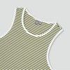 JAJU [JAJU/자주] Women's Cotton Rib Sleeveless T-shirt_Light Khaki