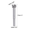 uxcell Forstner Drill Bits 14mm, Tungsten Carbide Wood Hole Saw