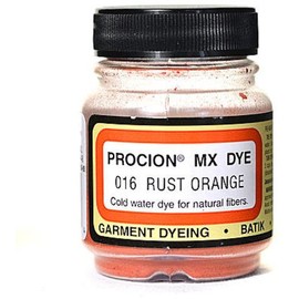 Procion Dye Rust Orange 2/3 oz