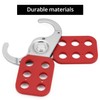 QWORK Lock Out Tag Out Hasp and Lockout Tagout Steel