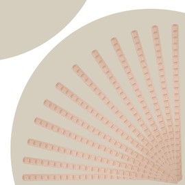 20 PCS Unfinished 3D Decorative Wood Trim, 15.7 Inch Long Cuttable Beech Wood Carved Frame Decoration Trim for DIY Craft, Furniture Door Mirror Cabinet Dresser Border Molding (Grid Pattern)