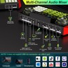 Audio Mixer, Sound Board for Pc/Phone Live Streaming Singing Gaming,