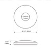 OFFO Shower Arm Flange Oil Rubbed Bronze 2.5" in Outer