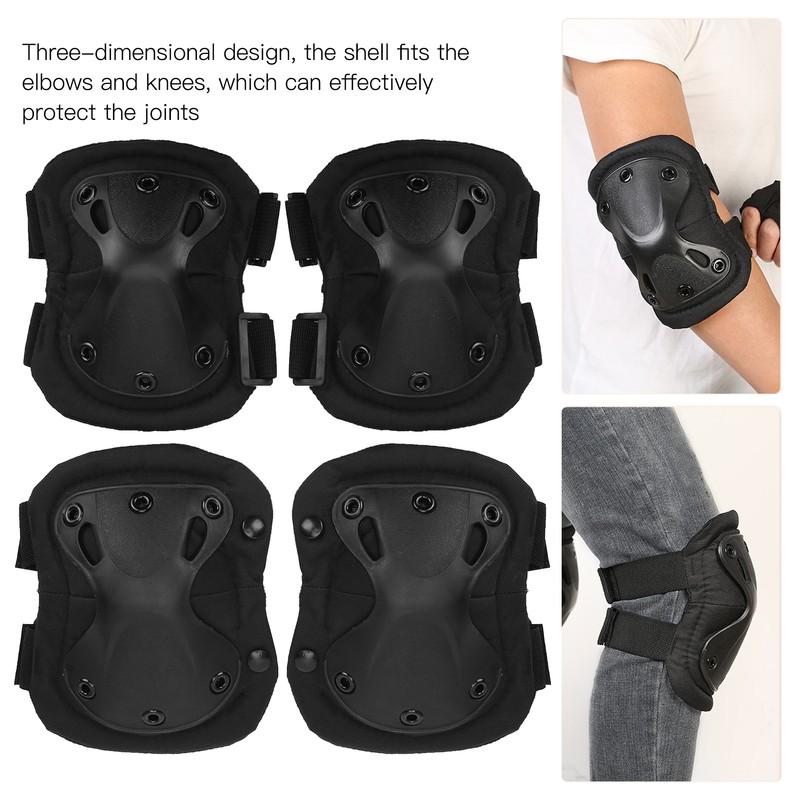 Outdoor Sports Elbow and Knee Protective Pads Cycling Safety Elbow