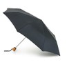 Fulton Fulton Stowaway Deluxe Black Unisex_Adult Umbrella Deluxe Black One