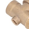 4 Ways Water Hose Splitter Brass G1in Pipe Adapter Connector