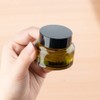 2 PCS 15G/0.5oz Green Empty Glass Cosmetic Jar Small Cream