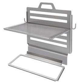 Chef Master Steam Pan Insert and Adjustable Griddle Shelf Set, Accessories Organizer, Condiment Holder 90260 & 90316 (Steam Pan & Griddle Shelf)