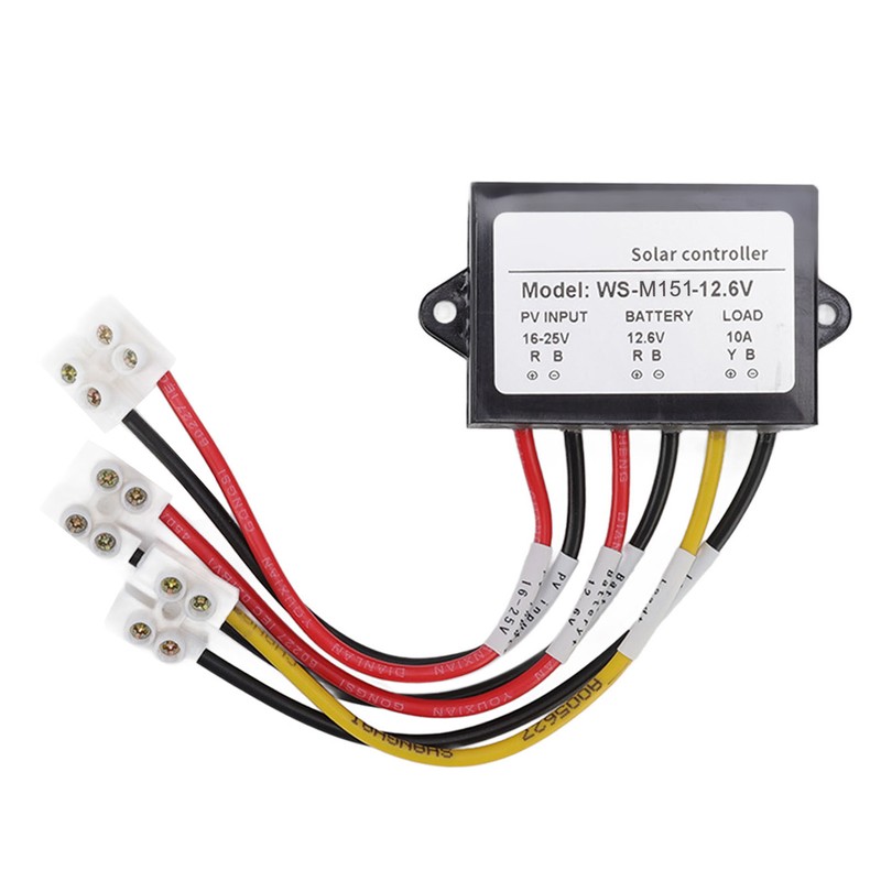 MPPT Solar Controller 150W 10A Photosensitive Night Load Output Solar