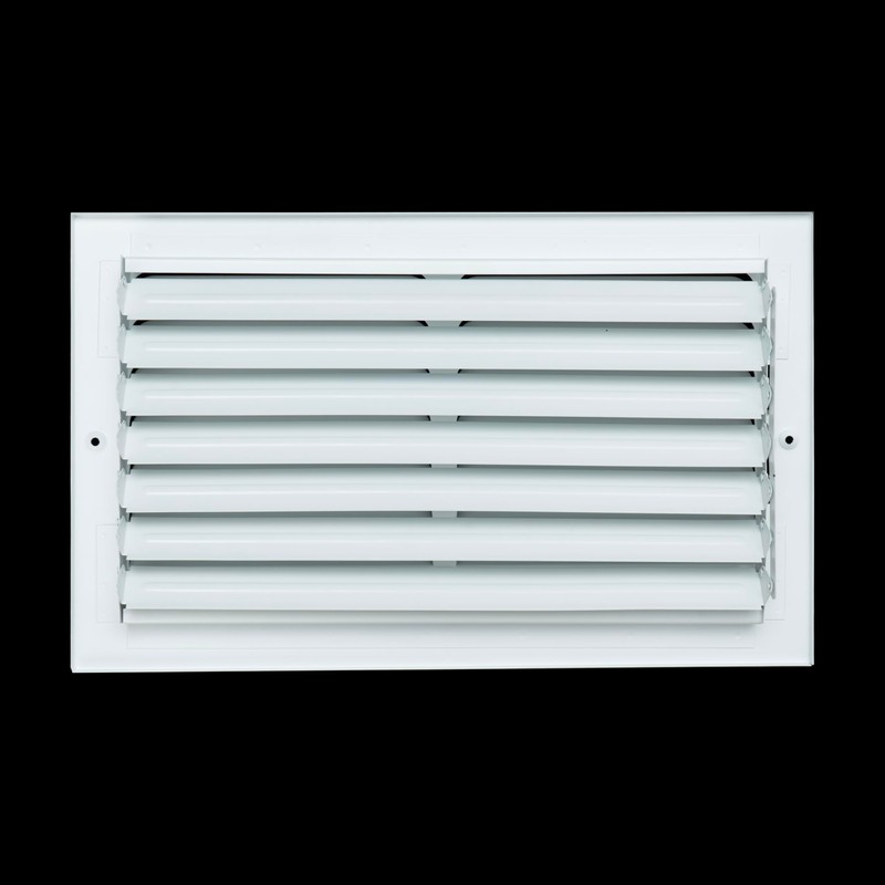 Fits 14x8 Duct Opening 1 Way Fixed Curved Blade Air