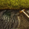 GardenMate 50 Artificial Grass Ground Anchors Half Green Hot-Dip Galvanised