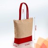 GeetuBerry Stylish Burlap Travel Tote Your Elegantly Handcrafted Beach Companion
