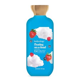 Bodycology 2 en 1 Body Wash Baño de Burbujas, Floating On A Cloud, 16 fl oz