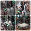 Unique Mountain Water Backflow Incense Burner Holder Home Resin Ornament