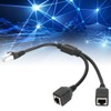 RJ45 Ethernet Adapter Cable Extension Function 1 to 2 Port