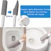 8pcs Cepillos de Limpieza para Inodoros, Piedra Pomez para WC,