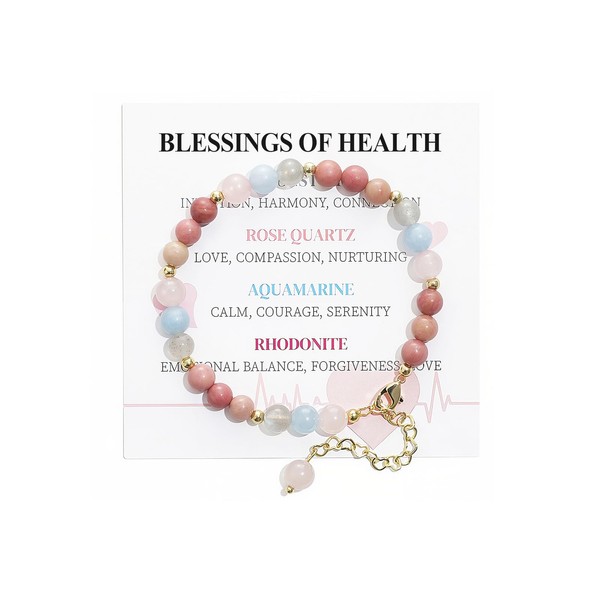 Emibele Pregnancy Gifts for Expecting Mom, Crystal Bracelet First Time