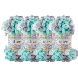 Alize Hilo de manta de bebé hinchado, 400 g, 39.3 yardas, 100% micropoliéster, suave para tejer a mano