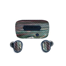 MightySkins Carbon Fiber Skin for Skullcandy Sesh True Wireless Earbuds - Grunge Marble | Protective, Durable Textured Carbon Fiber Finish | Easy to Apply, Remove, and Change Styles | Made in The USA