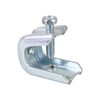 Bueyfolt 1/4"-20 Beam Clamp for Threaded Wire Ring, Zinc Plated