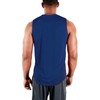 DEVOPS 3 Pack Men's Muscle Shirts Sleeveless Dry Fit Gym
