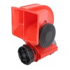 Snail Car Horn Red Air Electric Snail Single Horn Kit