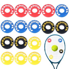 16PCS Tennis Racket Dampener, Durable Rubber Tennis Racquet Vibration Shock Absorbers