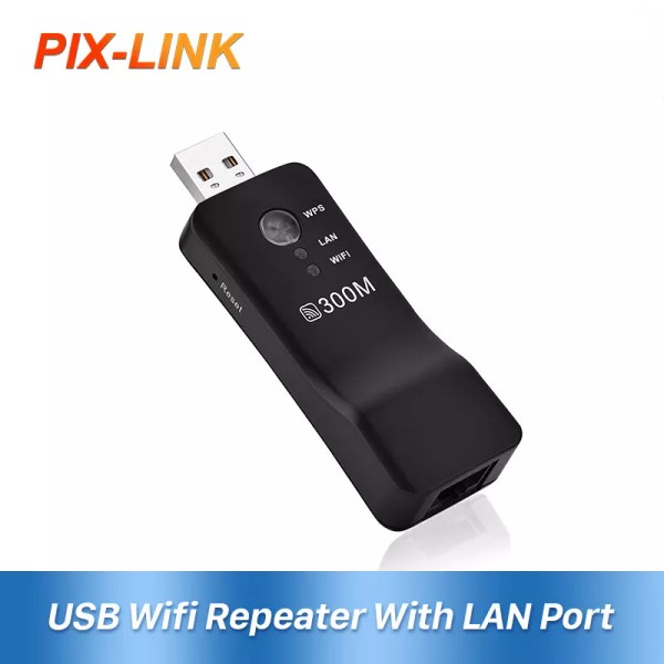 PIX-LINK PIXLINK Repeater 300Mbps Router's Wifi Range Extender Adapter Network