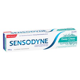 Sensodyne Toothpaste, Deep Clean Daily Care, 100g