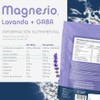 Citrato Magnesio Polvo GABA Lavanda Mora Azul Pack 2x150g