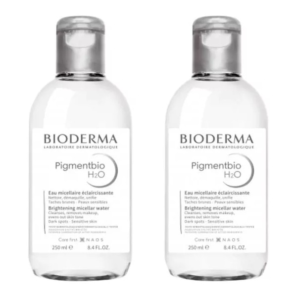 Bioderma Pack Con 2 Pigmentbio H2o Agua Micelar  250ml Bioderma