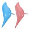 Mobestech 2pcs Resin Bird Coat Hook Decorative Wall Hanger for