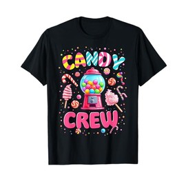 Candy Land Candy Crew Decorations Sweetie Candy Squad Party T-Shirt