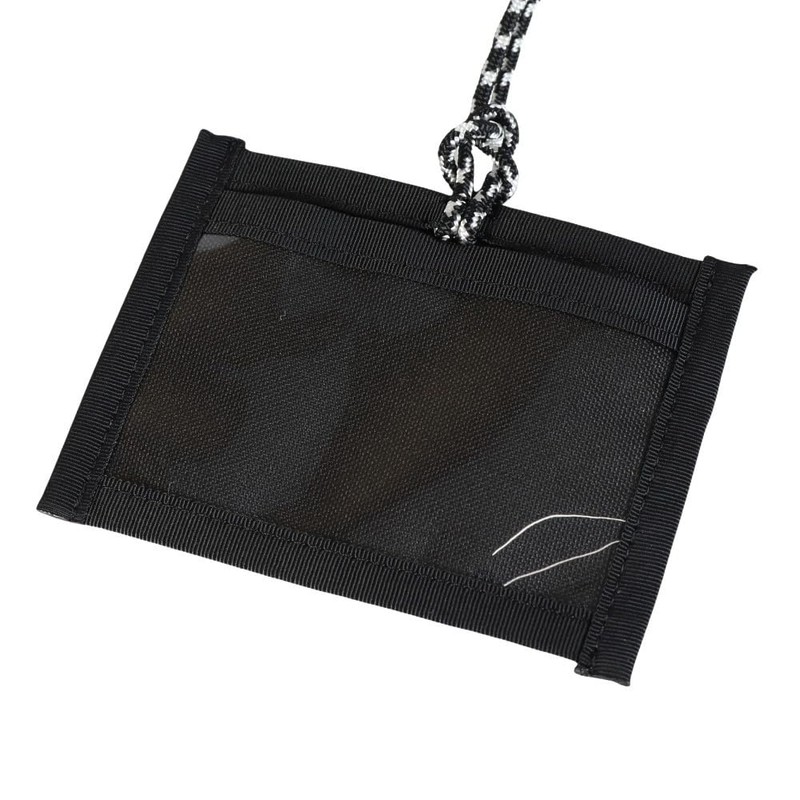CHUMS Men's ID Card Holder Recycle ID Card Case, black