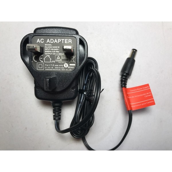 DIXIETREE Replacement 12V 0.5A AC-DC Adaptor Power Supply 4 TEAC