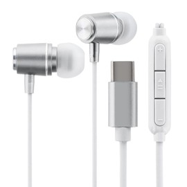 Leplus LN-TCEP02WH Type-C Earphones (with Volume/Microphone) In-Ear Type "Polar Range STABLE" White