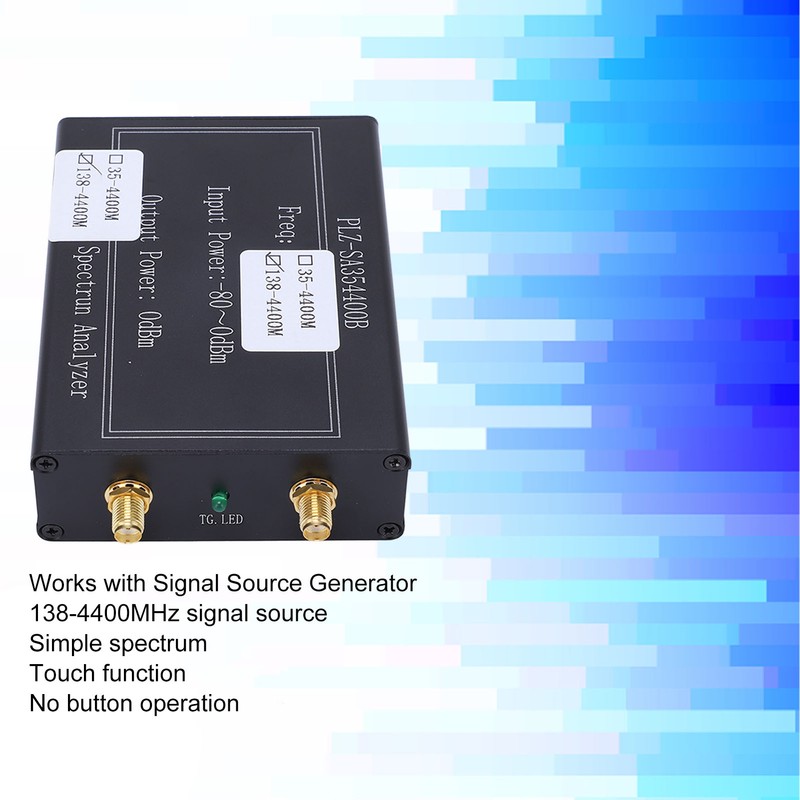 Portable Spectrum Frequency Analyzer Simple Operation 4 Modes Handheld Frequency