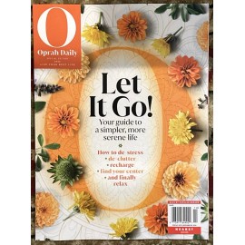 Oprah Daily Let it Go December  2024 Magazine Your Guide Life