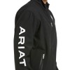 ARIAT Mens Men's New Team Softshell Jacket Coat, Black, X-Large