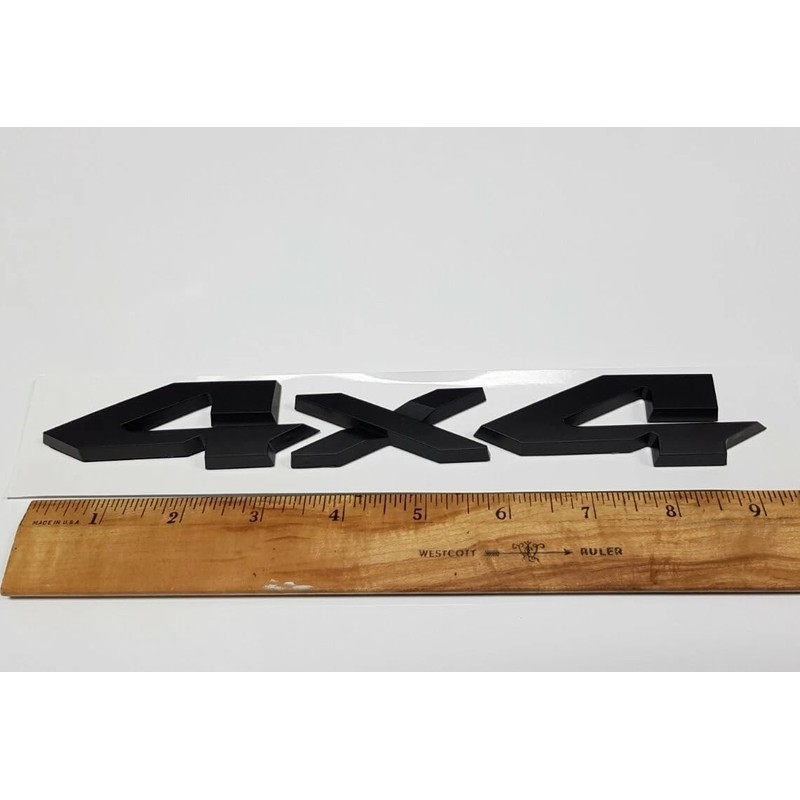 1Pc 4x4 Emblem Rear Tailgate Nameplate Letter Logo Badge 3D