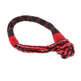 PACKOVE 455lbs Synthetic Shackles Breaking Strength Recovery Rope for Off-Road Vehicles Soft Shackles for Towing Trucks and Suvs Lightweight Emergency Tow Kit