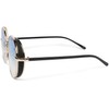 styleBREAKER 09020120 Women's Round Sunglasses with Tinted Polycarbonate Lenses and