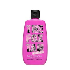 The Fox Tan Rapid Candy Oil, Accelerator Tanning Oil For Deeper & Darker Long-Lasting Tans, Creates Flawless Tan Skin, Vegan & Cruelty-Free, 120ml