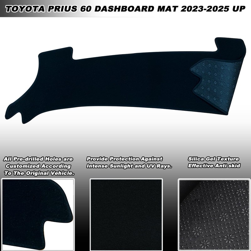 KEEGTBOX Dash Mat Cover Interior Dashboard Protector pad Compatible with